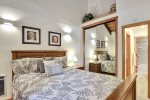 Primary bedroom with a queen bed